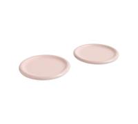 HAY Assiette Barro Pink. Ø24 cm lot de 2