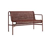 Hay - Banc avec dossier Rouge