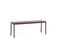 HAY Banc de Balcon L119.5 Fer Rouge