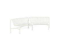 HAY Banc de parc Dining Palissade in-in Cream white