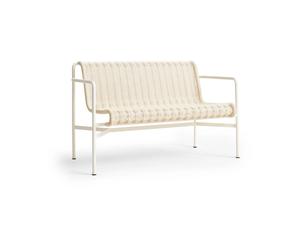 HAY Banc Dining Palissade Cord avec accoudoirs HAY Cream white