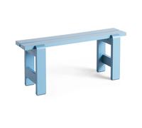 HAY Banc Weekday 111x23 cm pin laqué Azure blue