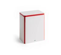 HAY Bocal Tin Container large Off white-red