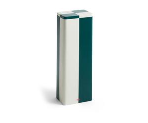 HAY Bocal Tin Container Slim green-off white