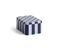 HAY Bocal Tin Container small Dark blue-lavender