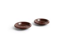 HAY Bol Barro Burgundy. Ø20 cm lot de 2