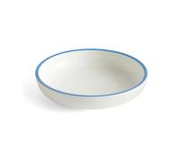 HAY Bol de service L Sobremesa Ø25 cm White-blue