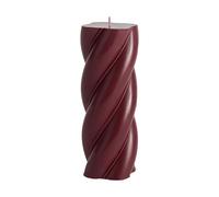 HAY Bougie bloc Soft Serve Candle Bordeaux Ø7.8x19.5 cm