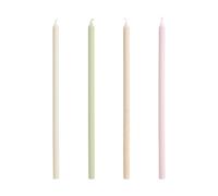 HAY Bougies Slim lot de 4 Pastels