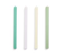 HAY Bougies Square Candle. lot de 4 Pastel