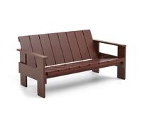 HAY Canapé Crate Lounge en pin laqué iron red
