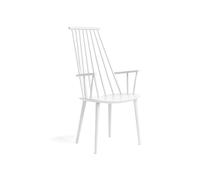HAY Chaise à accoudoirs J110 White lacquered beech