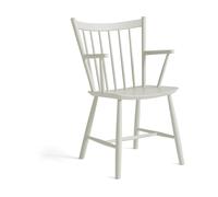 HAY Chaise à accoudoirs J42 Warm grey laqué hêtre