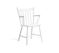 HAY Chaise à accoudoirs J42 White lacquered beech