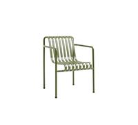 HAY Chaise de salle à manger Palissade Dining avec accoudoirs 63×80×66 cm Olive