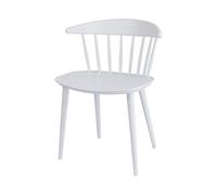 HAY Chaise de salle à manger J104 Hêtre laqué blanc