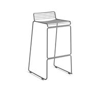 HAY Chaise de bar Hee High barstol 75 cm Asphalt grey