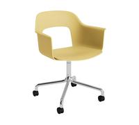 HAY Chaise Layout Armchair 261 Biscotti-aluminium poli