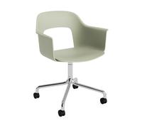 HAY Chaise Layout Armchair 261 Bottle green-aluminium poli