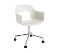 HAY Chaise Layout Armchair 261 Cream white-aluminium poli