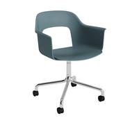 HAY Chaise Layout Armchair 261 Ocean-aluminium poli