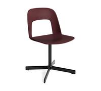 HAY Chaise Layout Chair 131 Bordeaux-black