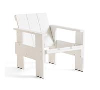 HAY Chaise lounge Crate en pin laqué White