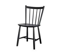 HAY Chaise J41 Black lacquered beech