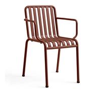 HAY Chaise Palissade avec accoudoirs Iron red