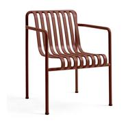 HAY Chaise Palissade Dining avec accoudoirs Iron red