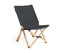 HAY Chaise pliable Outdoor Market Black-beige