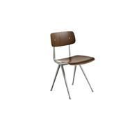 HAY Chaise Result - fumé - beige - patins pour tapis de sol