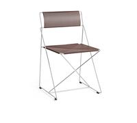 HAY Chaise X-Line Indoor Outdoor Iron red-hot galvanisé