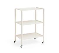 HAY Chariot de service Arcs Trolley High Eggshell