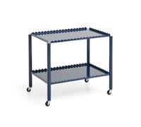 HAY Chariot de service Arcs Trolley Low Steel blue