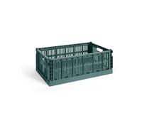 HAY Colour Crate L 34.5x53 cm Dark green