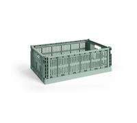 HAY Colour Crate L 34.5x53 cm Sage green