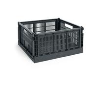 HAY Colour Crate L Square 42x42 cm Charcoal