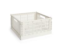 HAY Colour Crate L Square 42x42 cm Off white