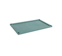 HAY Colour Crate lock plastic large Dark green