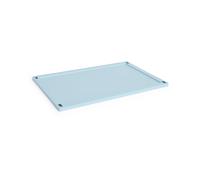 HAY Colour Crate lock plastic large Soft blue