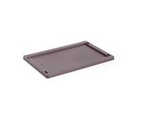HAY Colour Crate lock plastic small Bordeaux