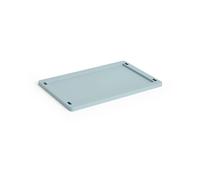 HAY Colour Crate lock plastic small Dusty blue