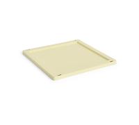 HAY Colour Crate Square/Cube lock plastic medium Light yellow
