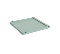 HAY Colour Crate Square/Cube lock plastic medium Sage green