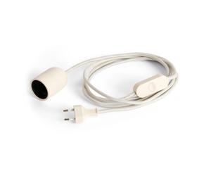 HAY Cordon de la lampe Common Table 2.4 m Clay white