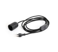 HAY Cordon de la lampe Common Table 2.4 m Soft black