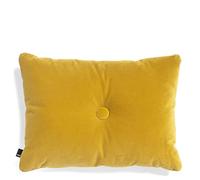 HAY Coussin avec Rembourrage Steelcut Trio en Coton et Nylon Jaune Dimensions : 60 x 45 cm