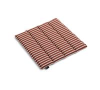 HAY Coussin d’assise Terrazza Terracotta bold stripe. 40x40 cm