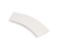 HAY Coussin de banc Palissade Dining pour banc avec dossier évasé Cream white